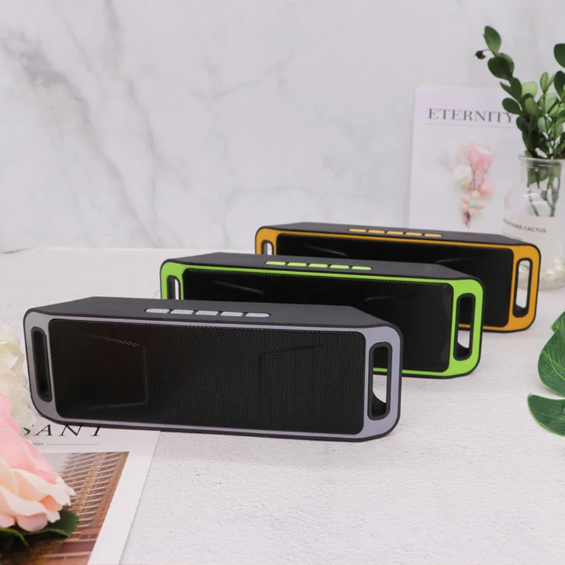 Двойной бас стерео звуковая коробка беспроводной сабвуфер динамик s Bluetooth 4,0 динамик TF SD карта USB FM радио встроенный микрофон супер