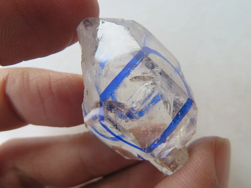 23 г натуральный кварцевый кристалл алмаз херкимера W 1 движущийся ENHYDRO Bubble|Камни| |