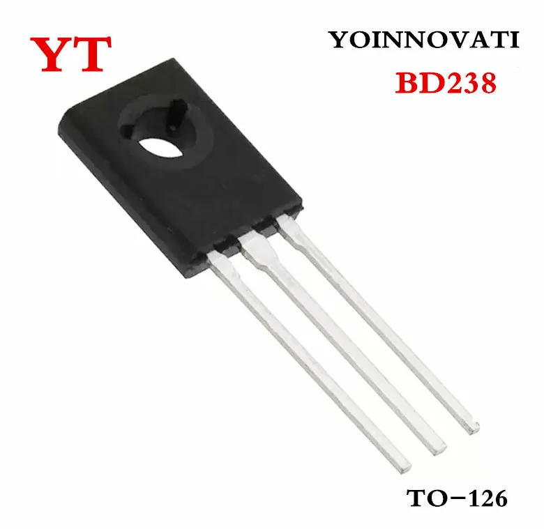 50 шт./лот BD238 до-126 PNP 80 в 2A IC, лучшее качество