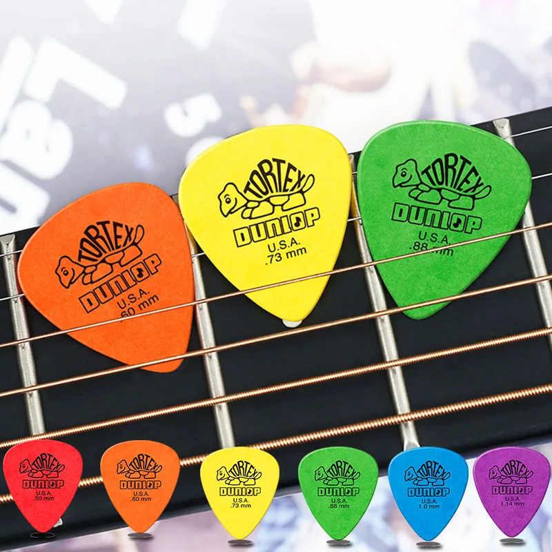 1 шт. Dunlop Tortex стандартный медиатор для гитары акустический классической