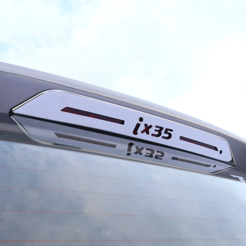 High-quality stainless steel Car rear brake light decorative sticker For Hyundai IX35 2018 2019 Car-covers Car-styling | Автомобили и