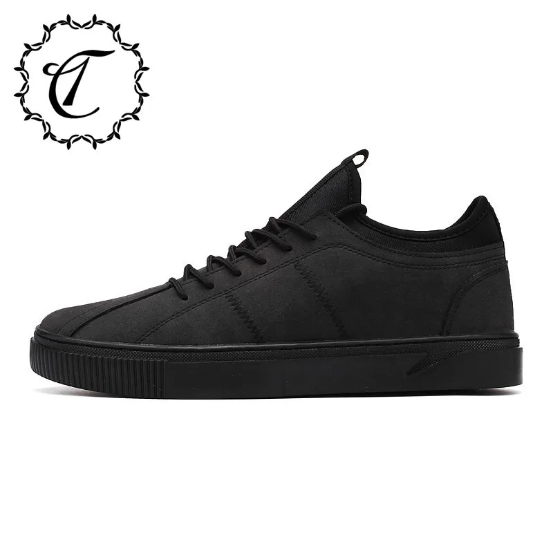 CatriCa Male Designer Leather Men Shoes Fashion High Quality Trainers Chunky Brand Casual Sneakers 2019 Black Brwon Gray 2602 | Обувь