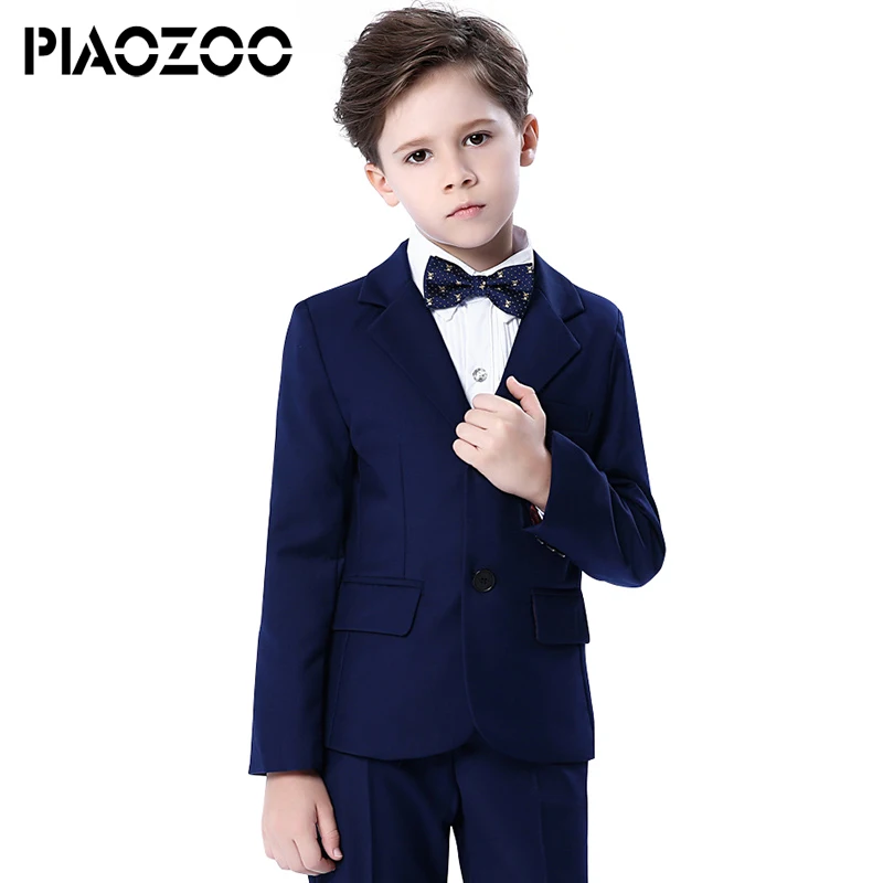 Черные костюмы для мальчиков на свадьбу детский Блейзер костюм enfant garcon mariage