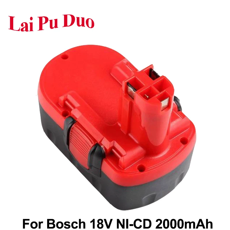 18 в 13618 1659 Ач Ni-CD Сменный аккумулятор для электроинструмента Bosch:BAT025 18VE-2 2607335560