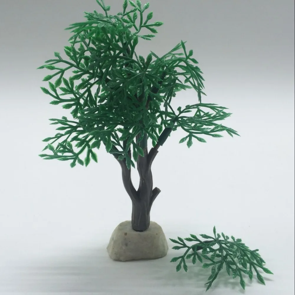 1 шт. аквариумный фон ландшафтное растение искусственное озеленение 9 см большой