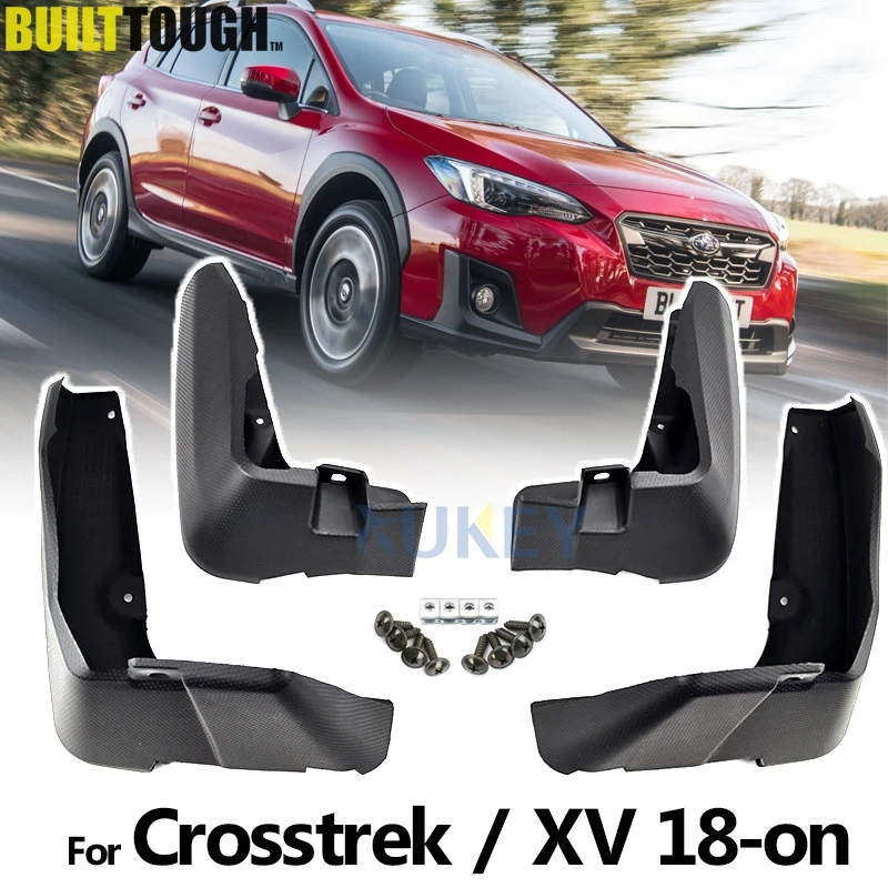 4 шт Передние Задние Автомобильные Брызговики для Subaru XV Crosstrek 2018 аксессуары
