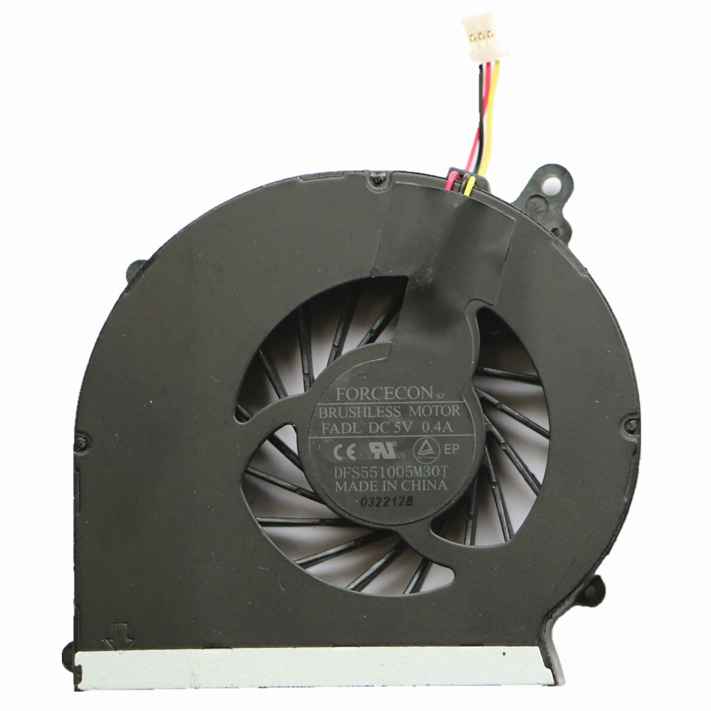 Новый вентилятор ЦП DFS551005M30T FADL для HP COMPAQ 635 630 CQ43 G43 CQ57 G57 430 431 435 436 охлаждения 646181