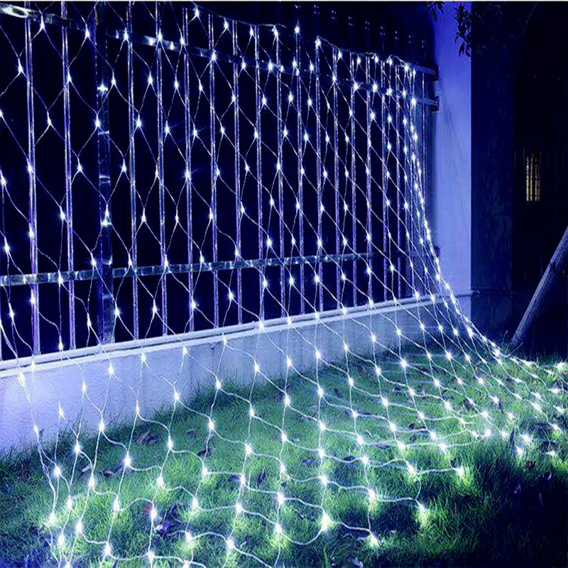 8 Режимов LED чистый свет 1 5*1 5 м/3*2 м/6*4 м праздничный садовый декоративный