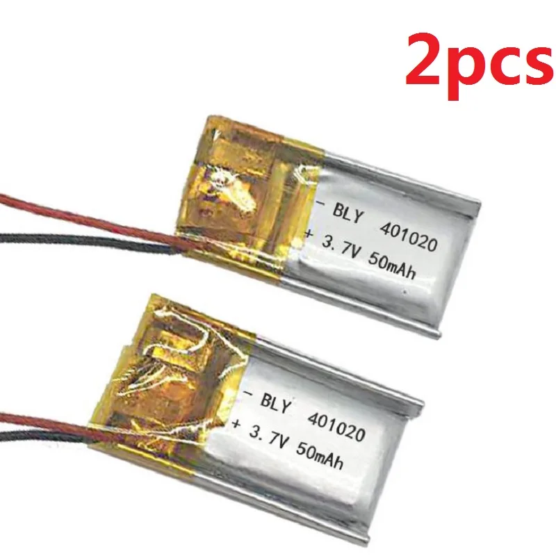 2 шт. 401020 Батарея 041020 Перезаряжаемые батареи Li-po 3 7 В для 1 S RC игрушки автомобили