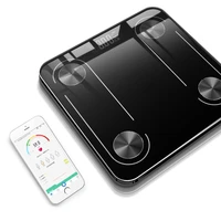 new bluetooth smart body fat scale electronic weighing scale measuring fat health human scale led digital bathroom balance