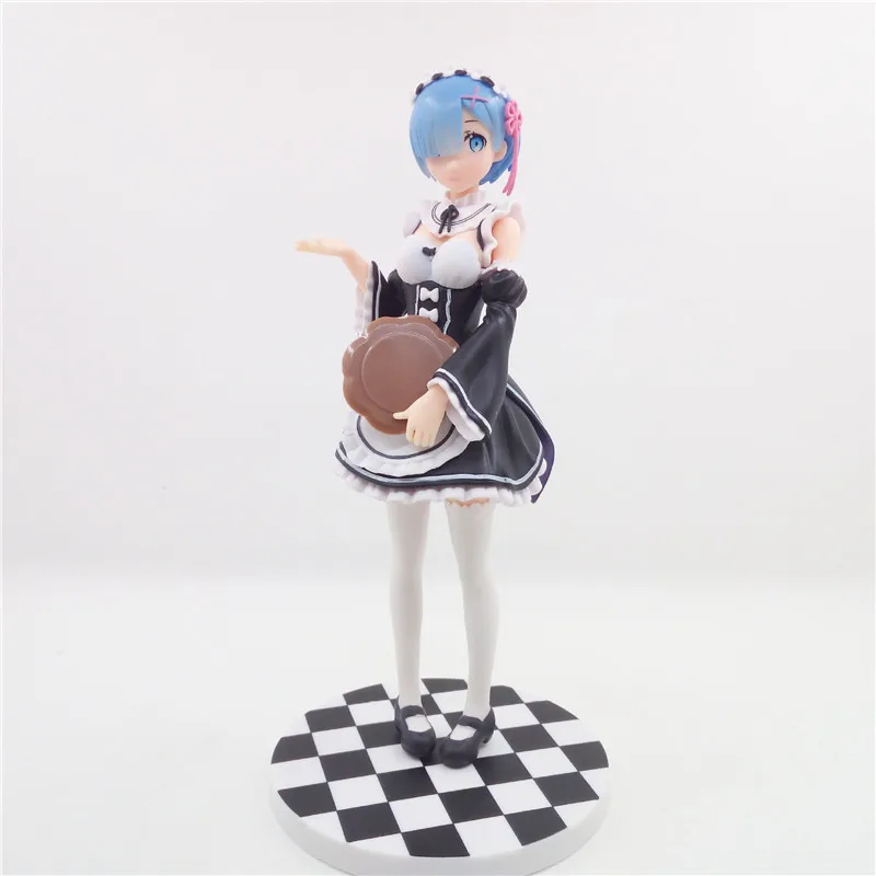 2018 горячие аниме Рисунок 18 см Re: жизнь в другом мире от нуля REM фигурку игрушки