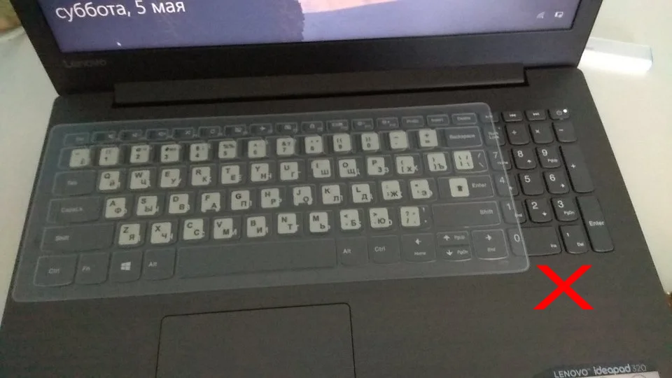 14-дюймовый ноутбук Клавиатура Защитная крышка Защитная пленка для lenovo ideapad 320 320S yoga 520 520s 720s 720S-14IKB 520-14isk