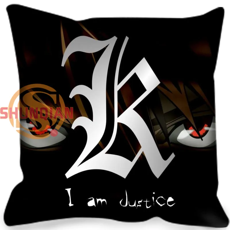 Наволочка для подушки Death note декоративная наволочка дома 35 х35 см 40 х40 под