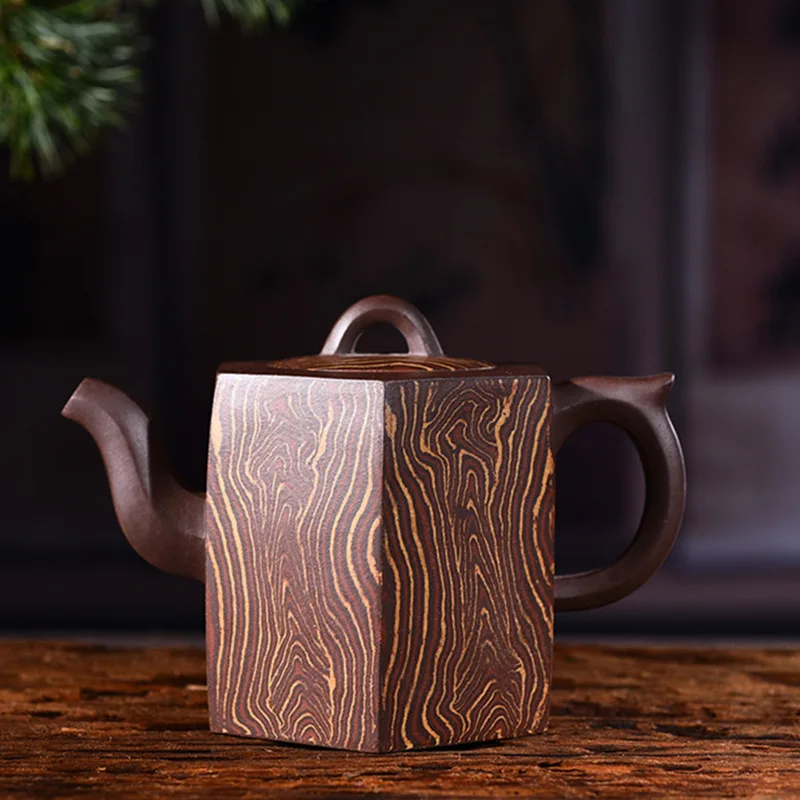 

360ml Yixing Zisha Tea Pot Genuine Famous Teapot Handmade Purple Clay Six Parties Teapot Kung Fu Tea Kettle Free Shipping