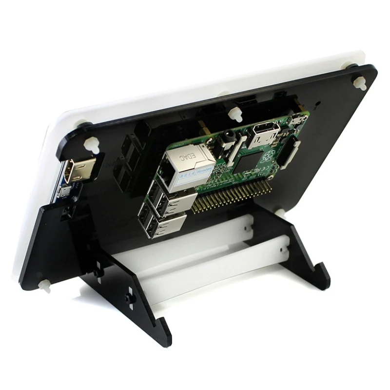 RPI 3 7-дюймовый HDMI ЖК-дисплей с акриловым чехлом 1024*600 емкостный сенсорный экран для