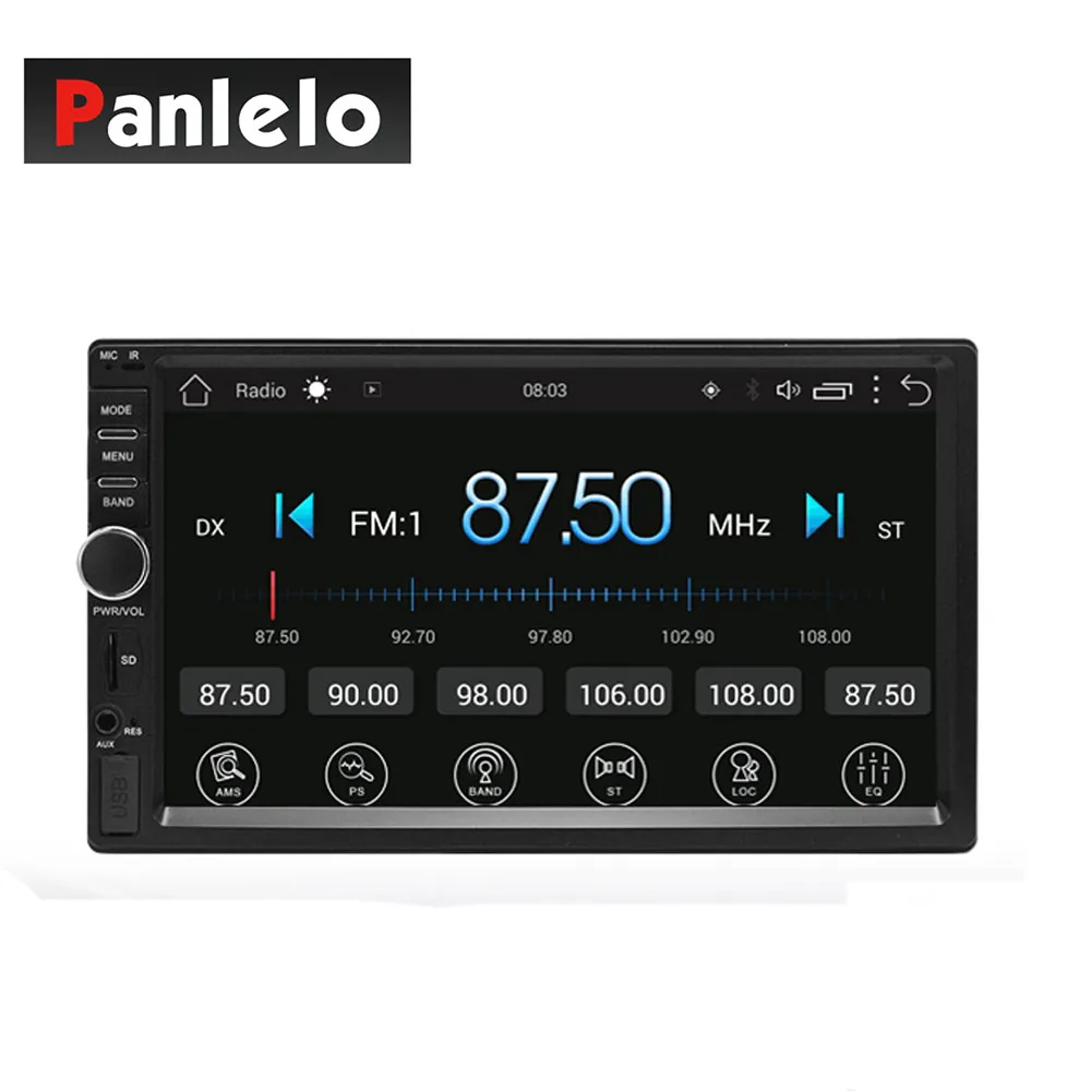 Автомагнитола 2 Din 7 дюймов AM/FM Bluetooth AUX SD USB Wi Fi|Автомагнитолы| |