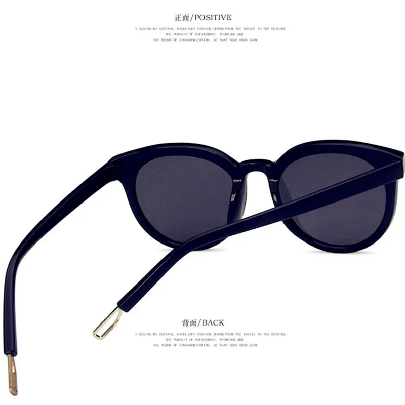 Занавес милые женские круглые солнцезащитные очки Женские винтажные брендовые