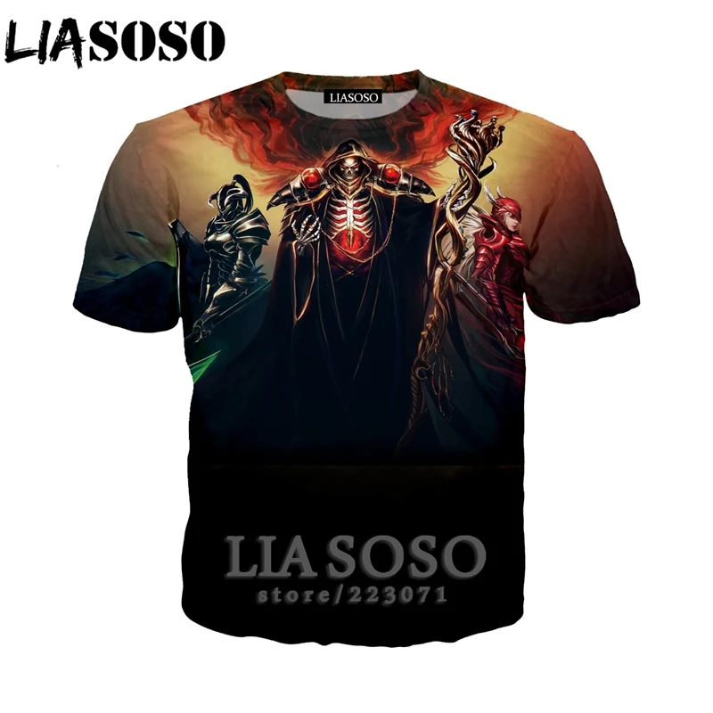 LIASOSO Летний Новый Модный свитшот для мужчин и женщин с 3D принтом персонаж аниме