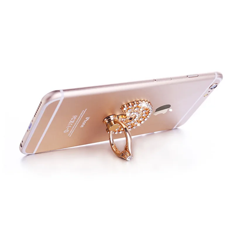 Мобильный телефон колокольную diamond кольцо с лебедем Пряжка мобильного телефона