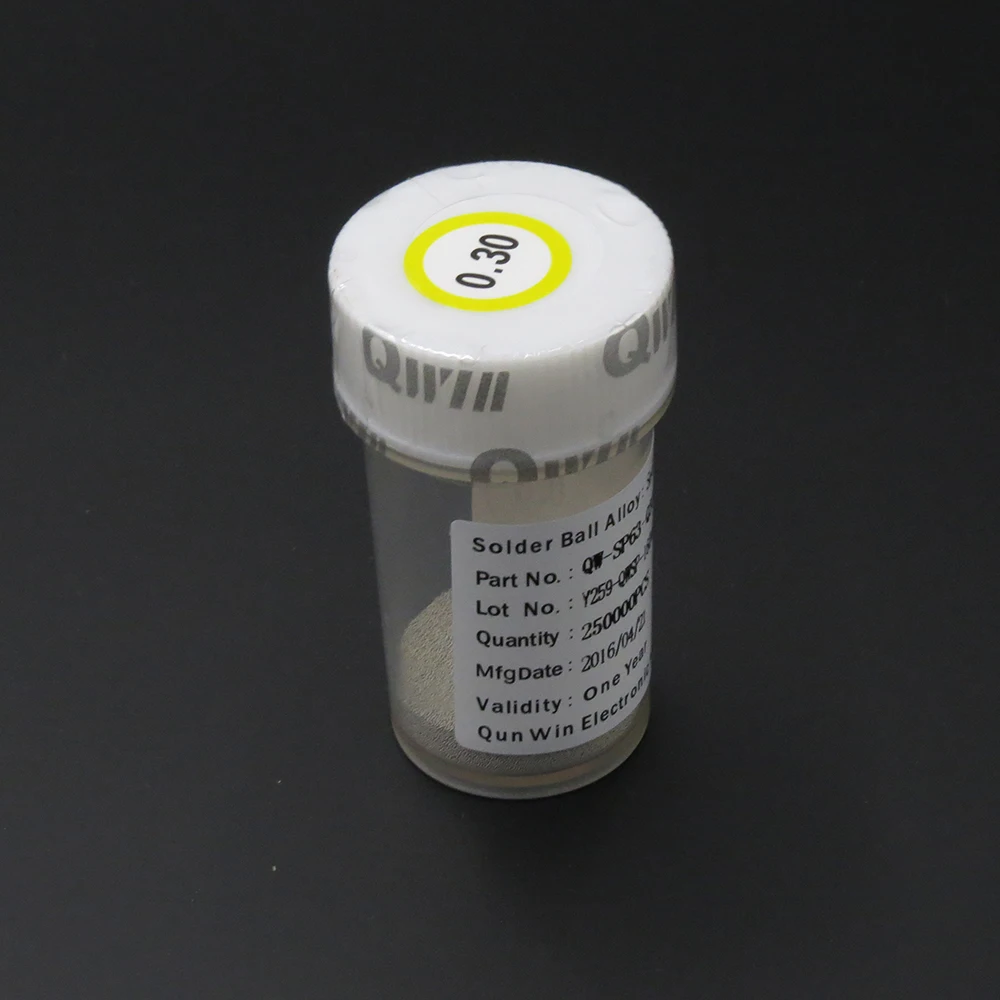 

Qwin 250K 0,3 мм PCB Chip set чипы BGA реболлинг шарики припоя свинцовые Бесплатная доставка