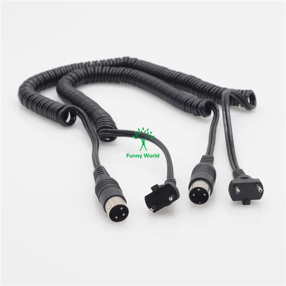 Стоматологическая лаборатория 2x шнур спиральный Канат для электрического