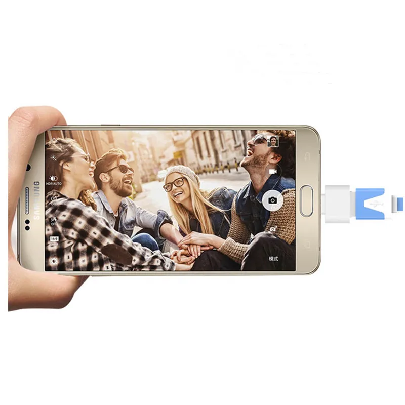 Адаптер OTG для телефона на Android 50 шт. USB Micro Mini Plug расширение памяти мобильного