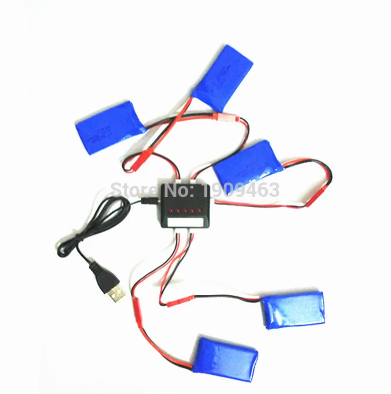 Аккумуляторная батарея 5x3 7 В 780 мАч + зарядное устройство 5 в 1 для Wltoys V626 V636 V686 V686G