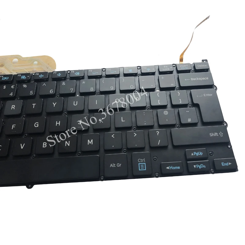 Новая клавиатура для ноутбука Samsung NP940X3G NP940X3F UK Клавиатура с подсветкой|keyboard for