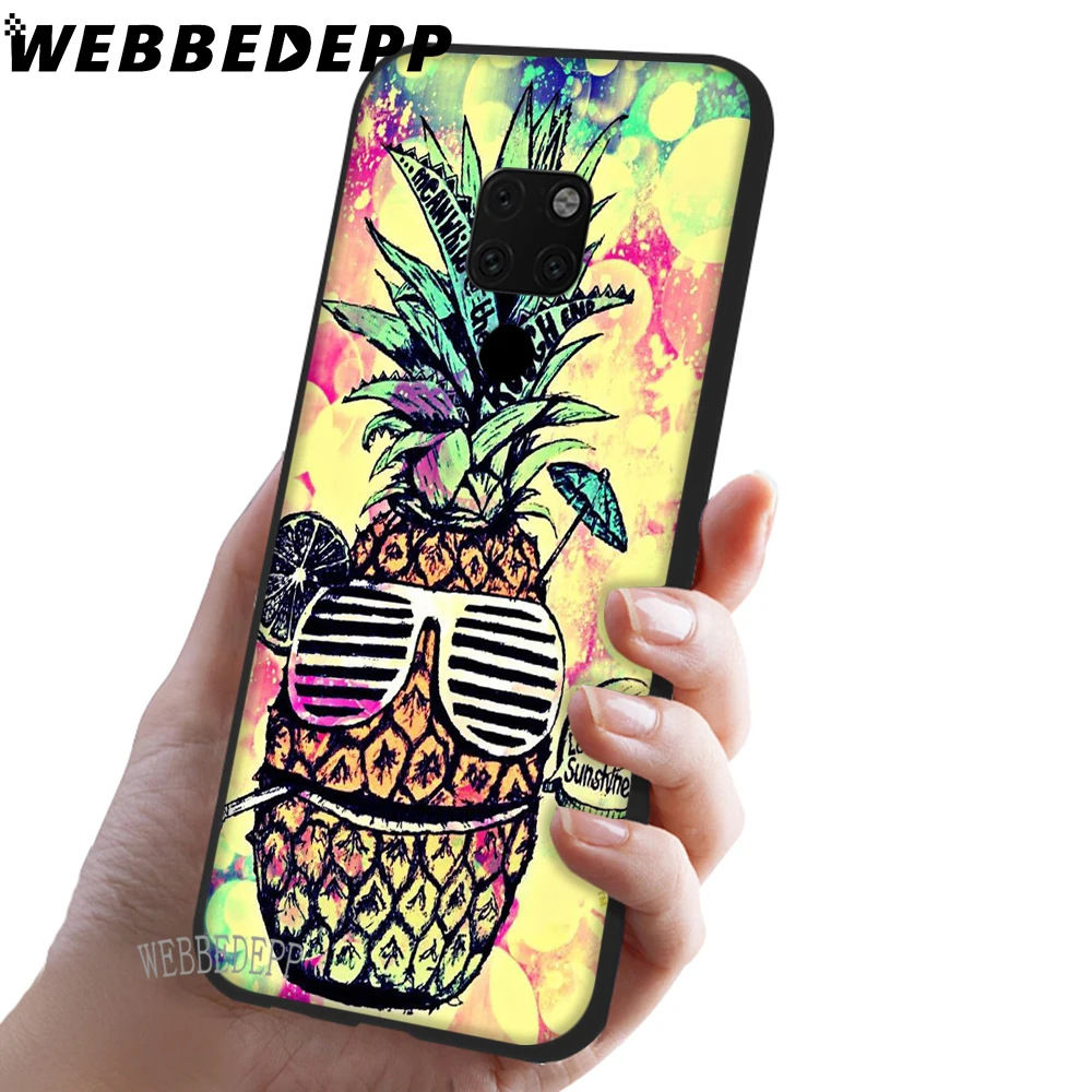 WEBBEDEPP Kawaii Pineapple Art Soft TPU Cases Cover for Xiaomi Redmi 7 4A 5A 6A 8A S2 4 4x 5 Plus 6 Pro | Мобильные телефоны и