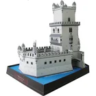 Башня Belem, Ремесленная Бумажная модель 3D, Обучающие игрушки ручной работы, игра-головоломка для взрослых