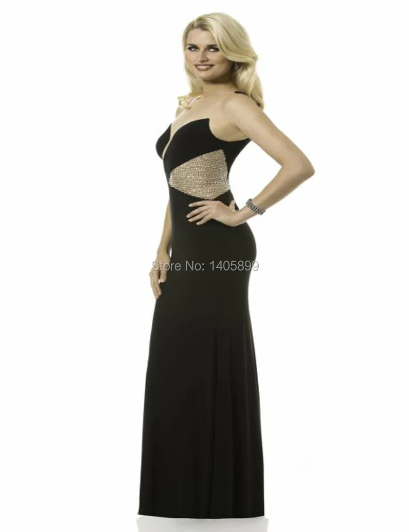 New Arrival Tank O Neck Beads Chiffon Mermaid Sexy Long Prom Dress 2015 Robe De Soiree | Свадьбы и торжества