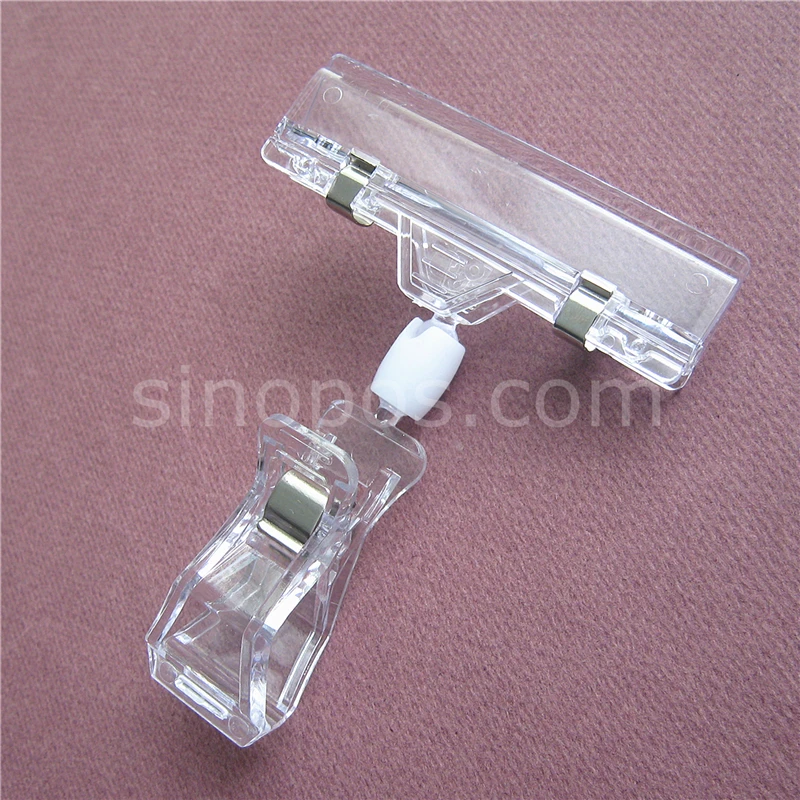 [Специальное предложение] 10 шт. экономичных зажимов для вывесок 11 см ценник рамка