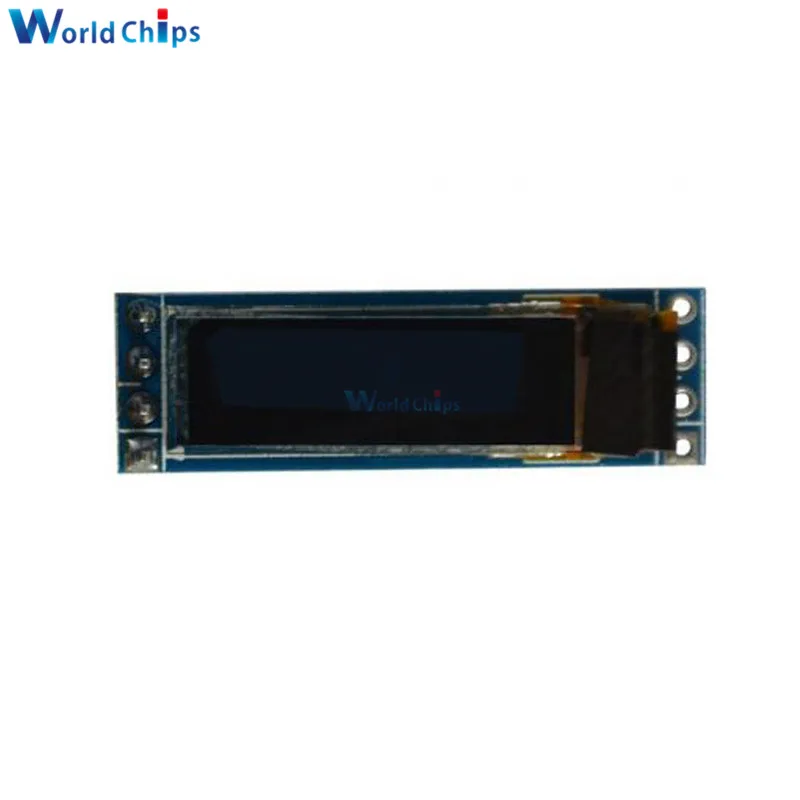 Модуль OLED дисплея 0 69 дюйма 96x16 белый дисплей &quotSSD1306 ЖК экран плата управления для