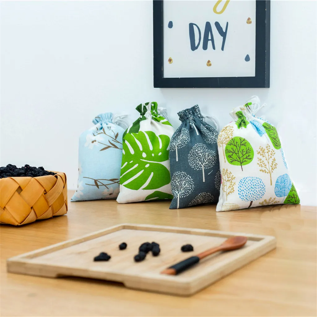 2019 полиэстер хлопок Туристическая сумка со шнурками мыть мешок обуви матерчатый