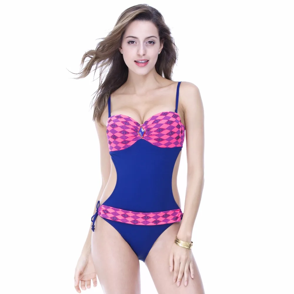 Высокое качество Сексуальные Плюс размер Купальники цельный Купальник Большой