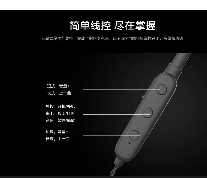 PIZEN Bluetooth беспроводной адаптер 0,78 0,75 мм 2PIN MMCX кабель с микрофоном для Shure/Westone/JVC/FiiO UE TF10 W4R TRN tfz KZ