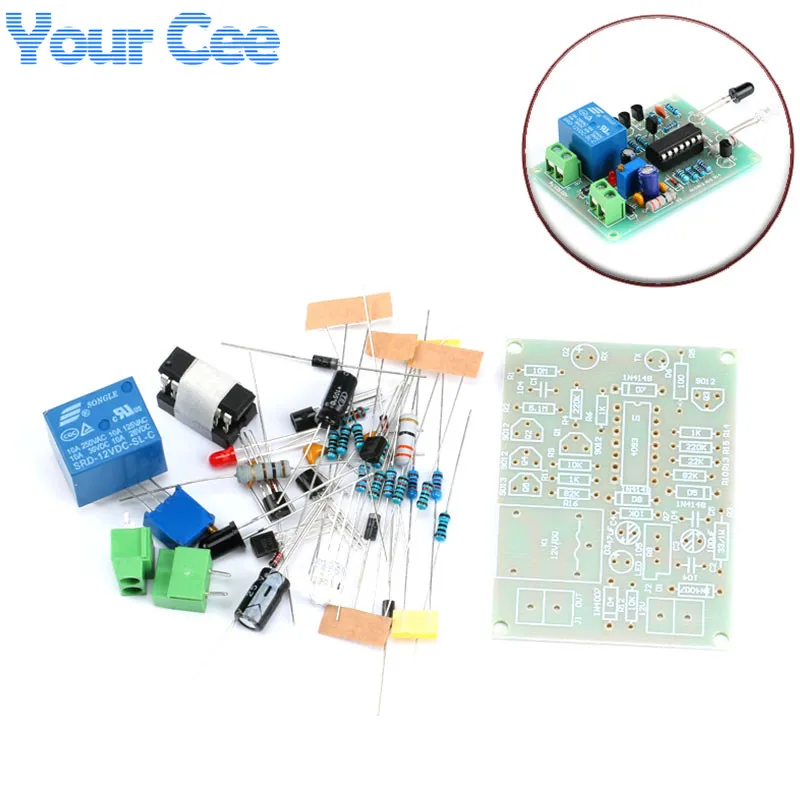 Инфракрасный Бесконтактный Комплект сделай сам переключатель управления модуль