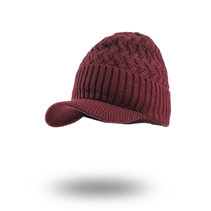 [FLB] зимняя вязаная шапка бини мужской шарф Skullies Beanies Зимние шапки для мужчин и женщин шапки Gorras Bonnet маска брендовые шапки F18023 - Цвет: Red hats