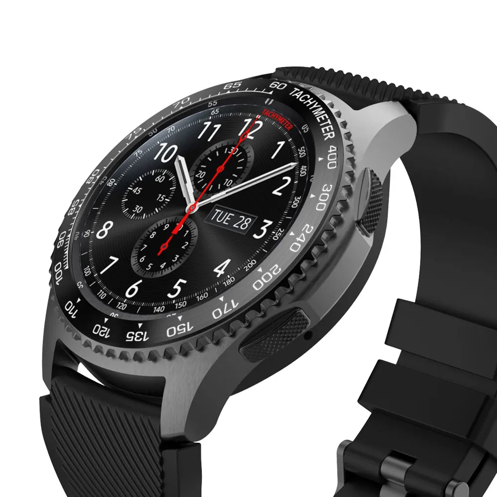 46/42 мм для samsung Galaxy Watch для Galaxy gear S3 Frontier классические металлические защитные кольца весы стальные умные аксессуары для часов - Цвет: 10