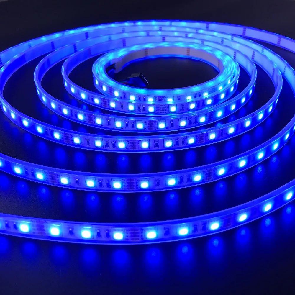 

Светодиодная ленсветильник 5050 rgb cct 12 В 5 м/рулон 300 светодисветодиодный двойная печатная плата не Водонепроницаемая IP20