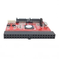 IDE 100 133 DVD CD для двух серийных SATA 7PIN адаптер конвертер жесткого диска | Электроника