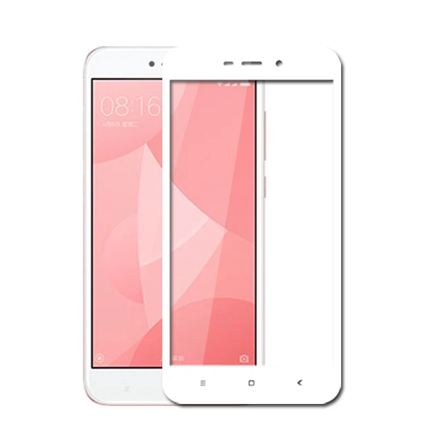 Защитное стекло для экрана ksio mi redmi 4x для xiaomi xia mi red mi 4a закаленное x4 xio mi 4 xao mi a4 armor redm shield - Цвет: White