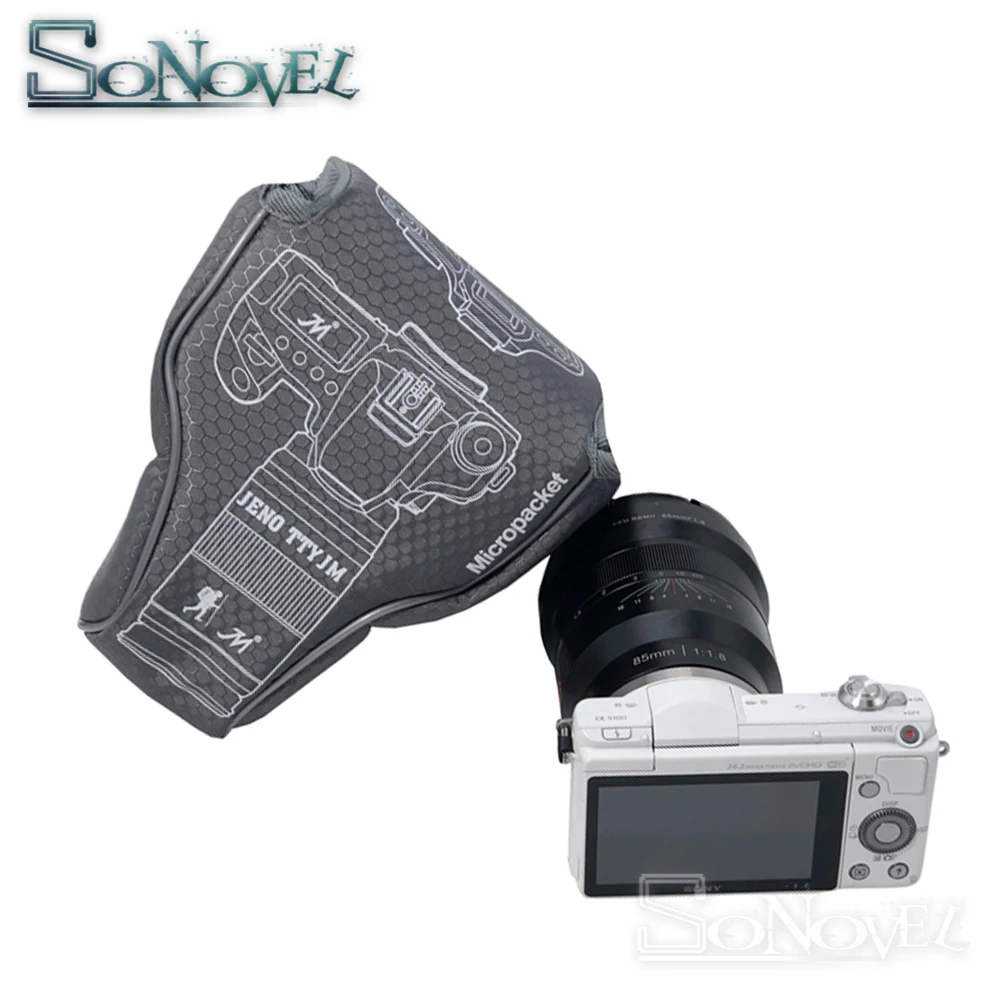 Водонепроницаемый беззеркальный чехол для камеры Canon EOS R M100 M50 M10 M6 M5 M3 M2 M1 Nikon Z7 Z6 AW1