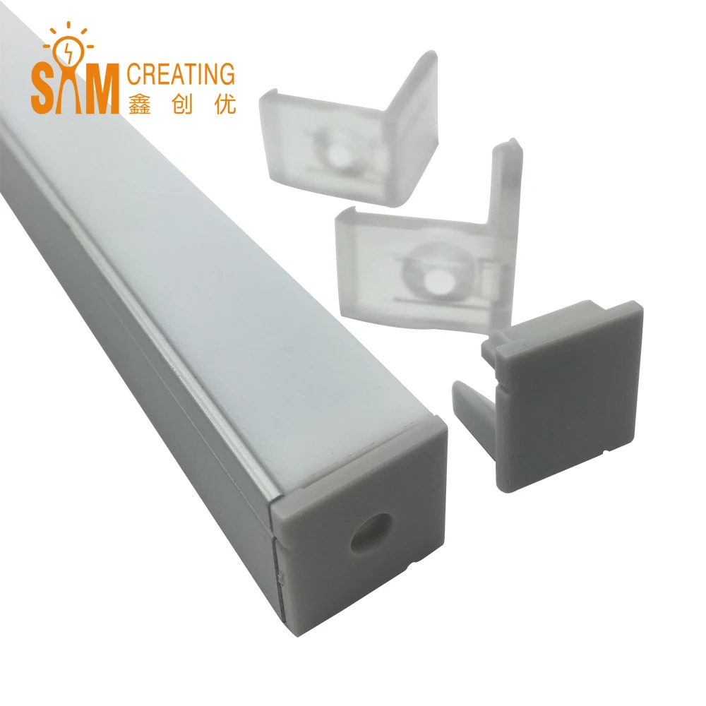 UnvarySam анодированный алюминий V образный монтажный канал с 90 градусами (1 м/3 3 фута)