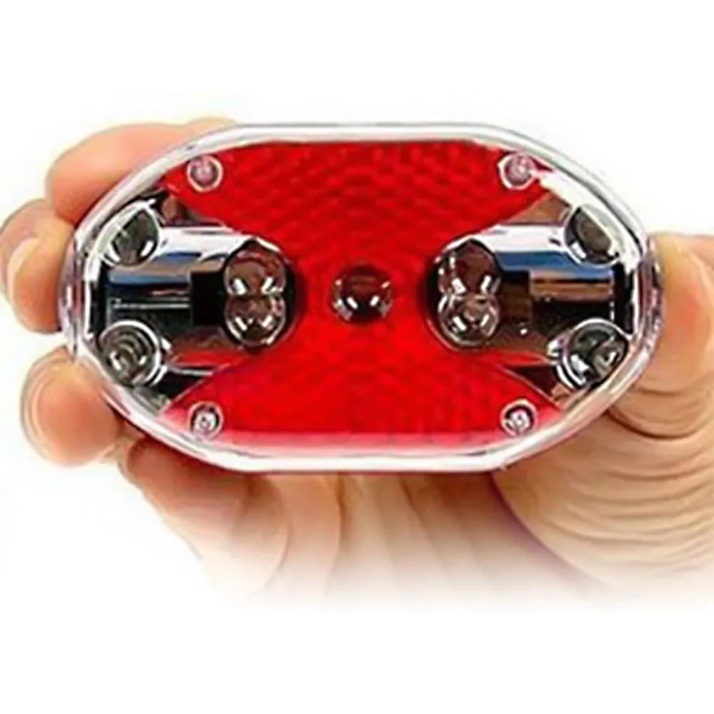 Cycling Bike Rear Tail Light Safety LED Warning 9 Red/Colorful Bicycle Lights | Освещение