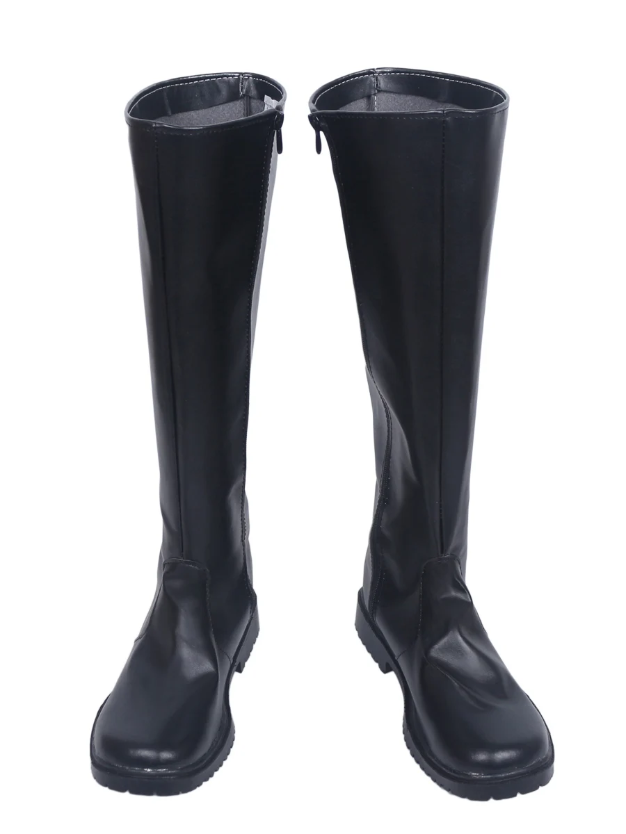 Jon Snow Boots/ботинки для косплея Игры престолов Crow Ботинки Обувь черного цвета на