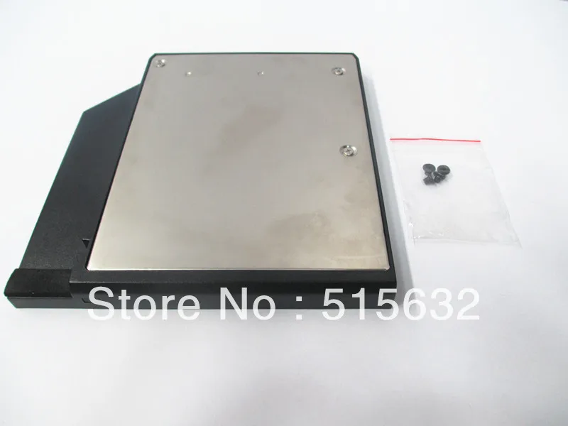 Ультрабук тонкий SATA 2nd Hdd жесткий диск Caddy для модуля lenovo ThinkPad T400 T500 9,5 мм