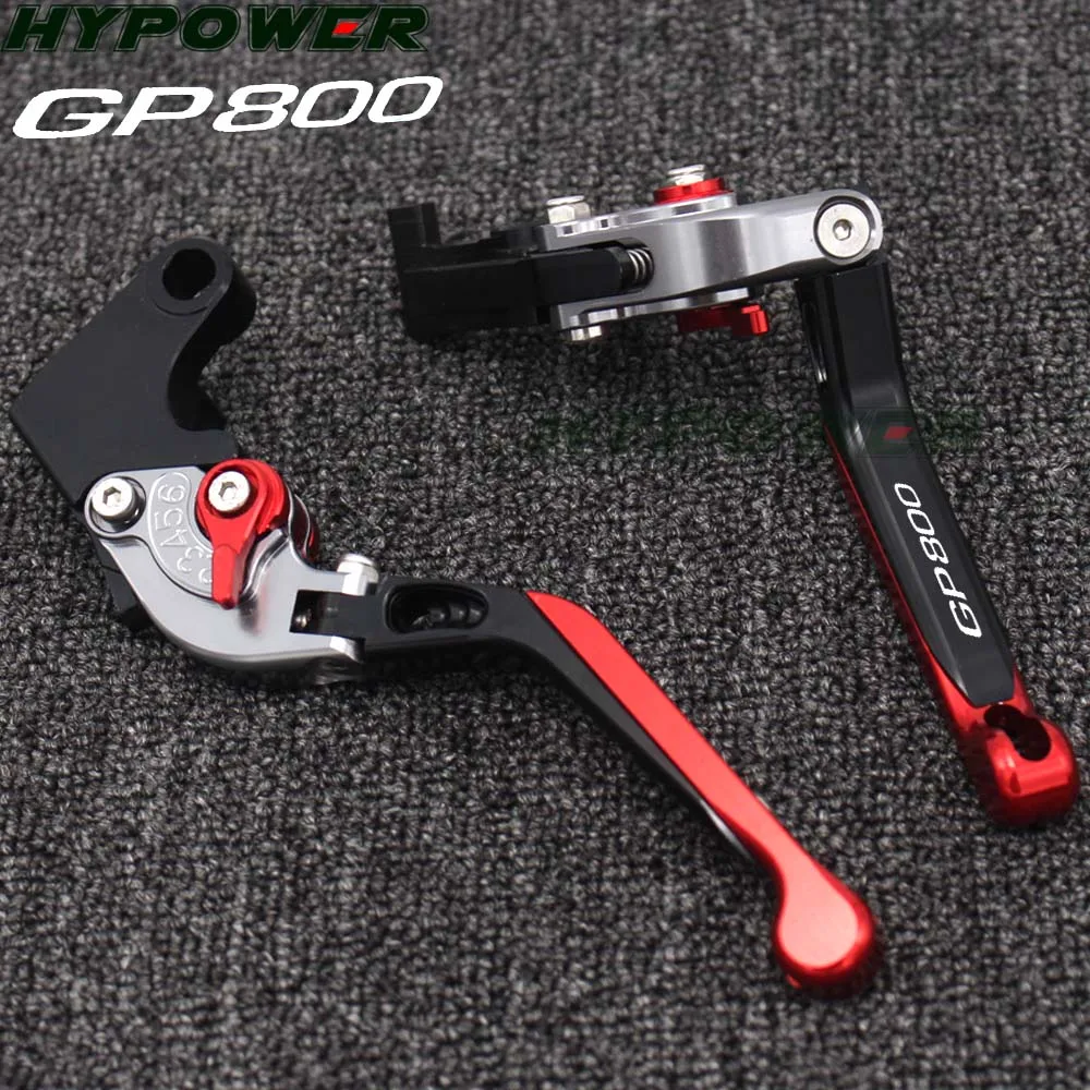 16 Colors CNC Adjustable Folding Extendable Motorcycle Brake Clutch Levers For Gilera GP 800 GP800 2010-2012 2011