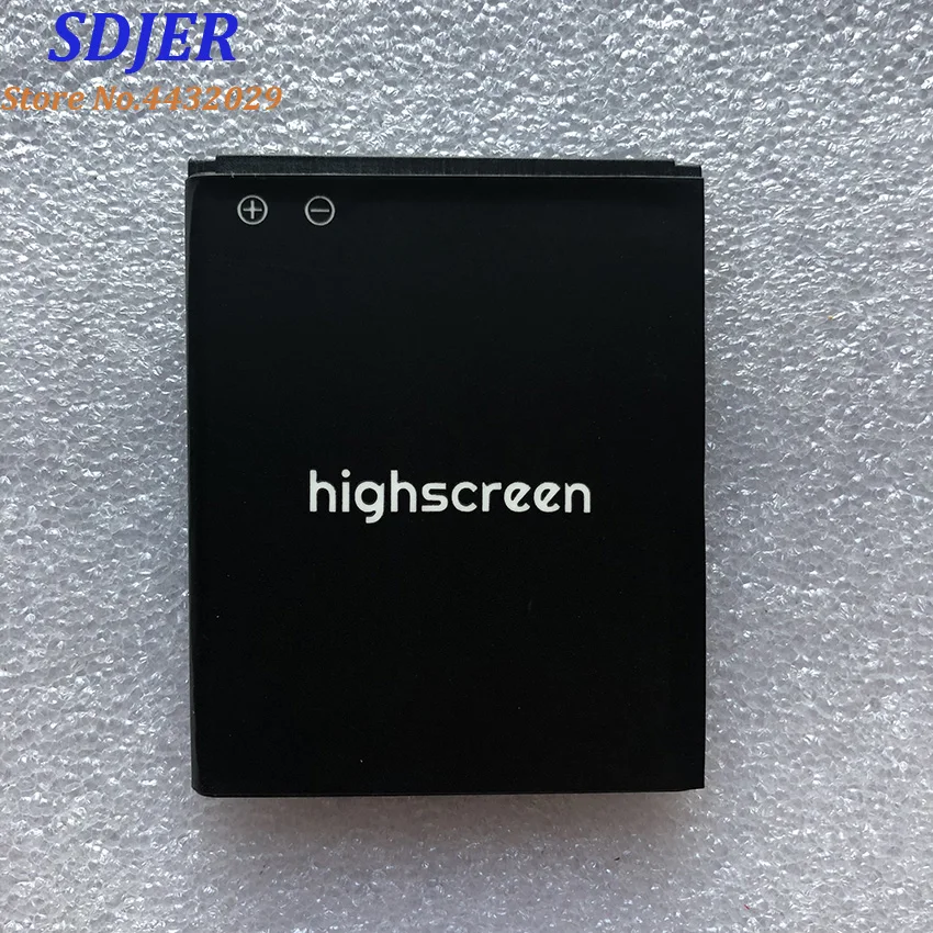 Высокое качество оригинал для Highscreen Alpha Rage батареи сотовые телефоны аккумуляторы