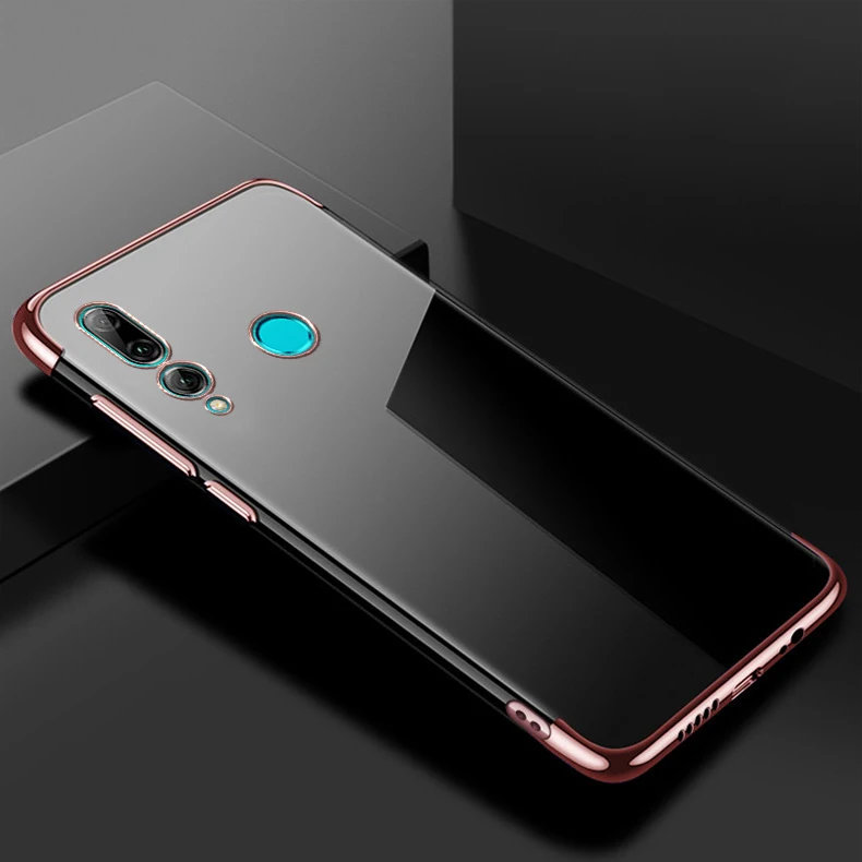 RosGold Для huawei P Smart Z Y9 Prime Модный мягкий силиконовый чехол-накладка из ТПУ для мобильного телефона - Цвет: RosGold